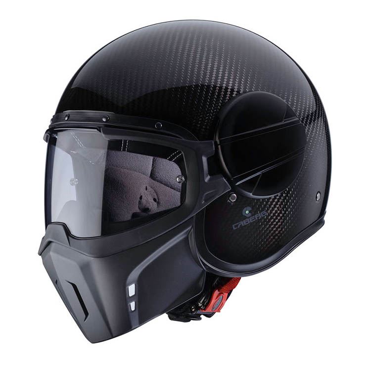 Capacete Aberto Caberg Ghost Carbon