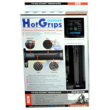 AQUECEDOR DE MANÍPULOS OXFORD HOTGRIPS PREMIUM ADVENTURE COM V8 SWITCH