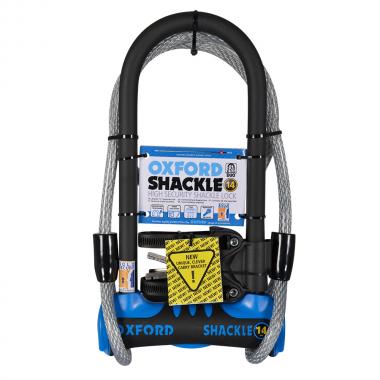 OXFORD SHACKLE 14 DUO U-CADEADO 320MM X 177MM AZUL