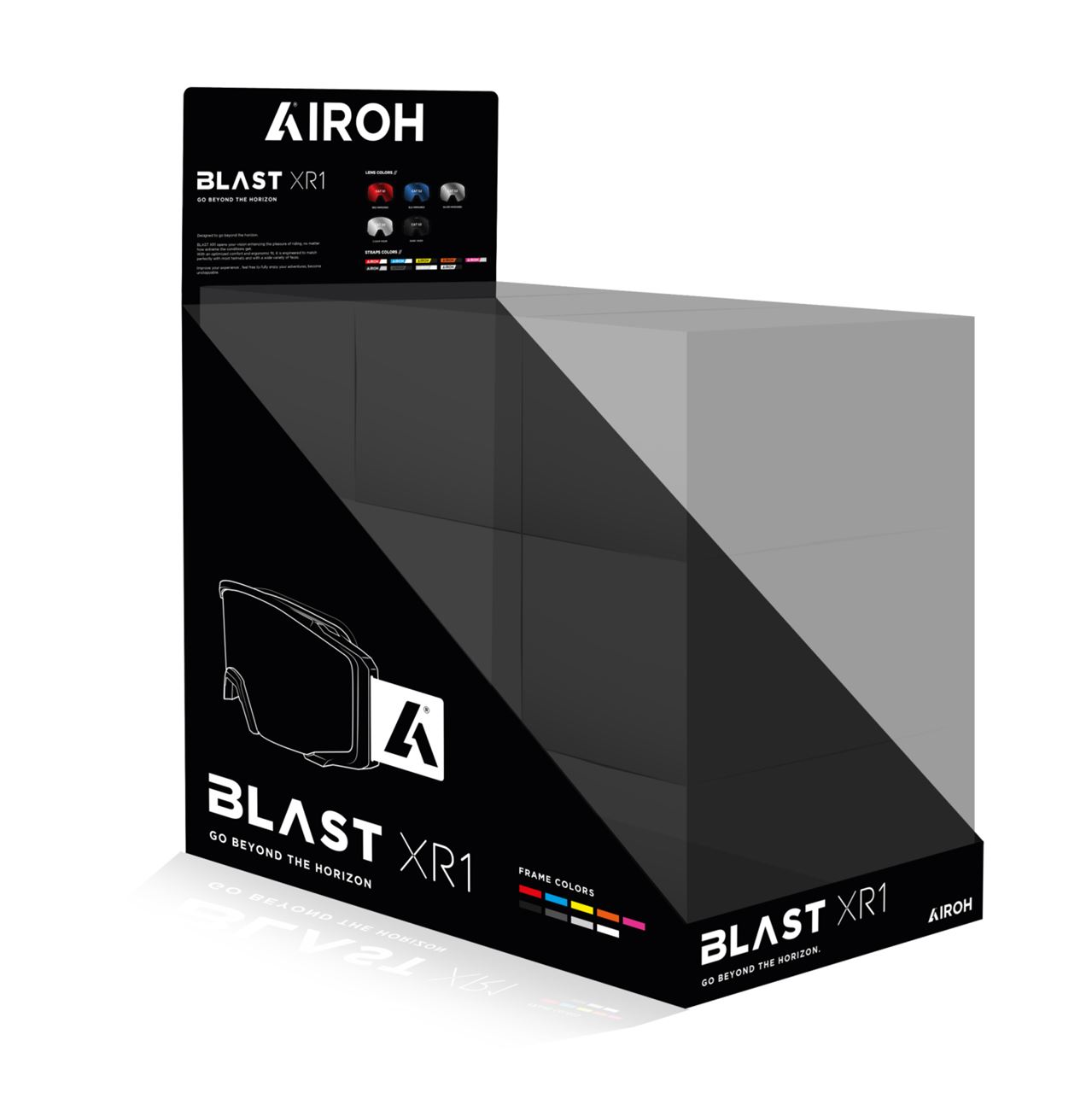 Óculos Airoh Pack 9 Blast Xr1
