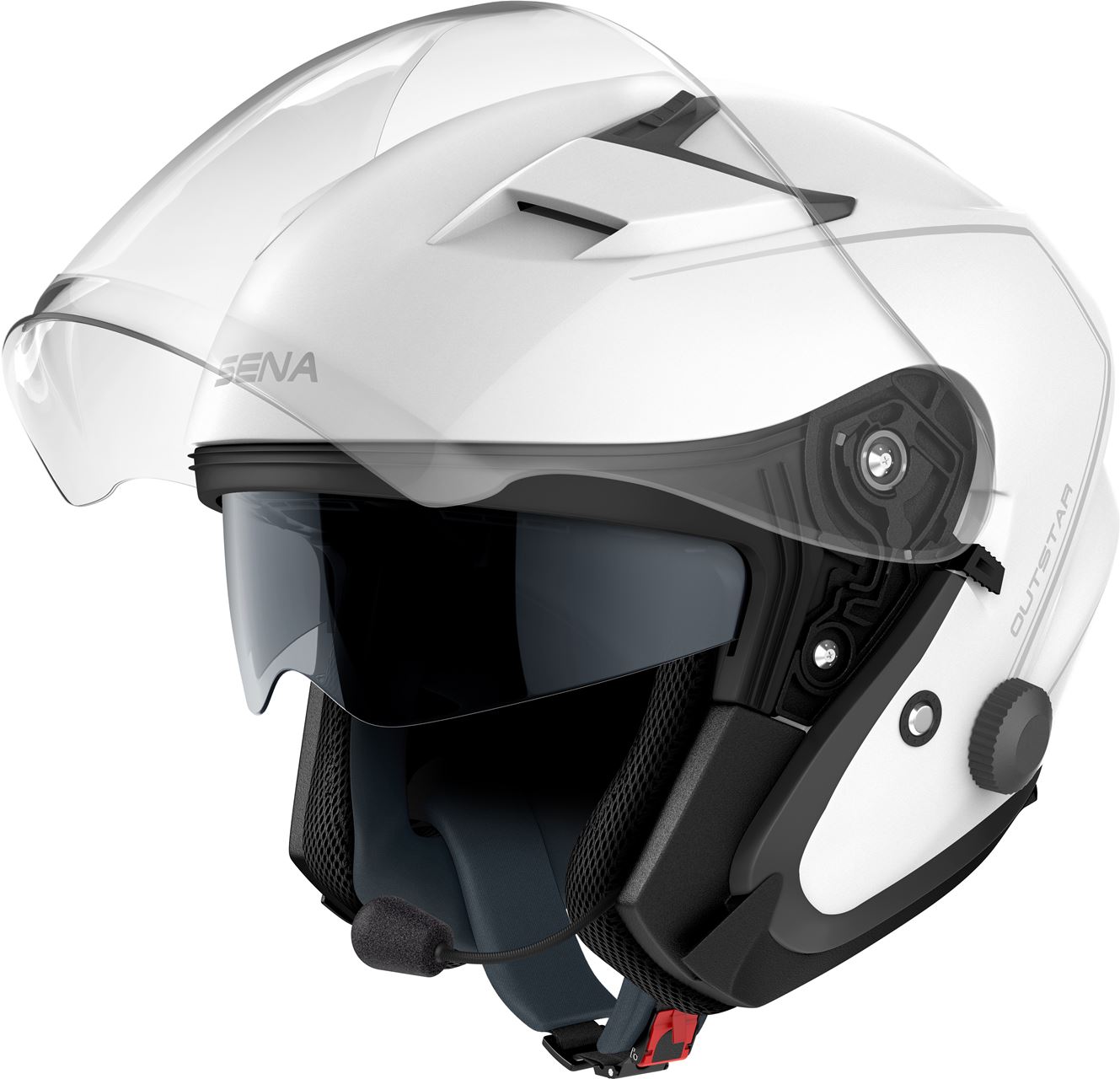 Capacete Aberto Sena Outstar C Intercom Mesh