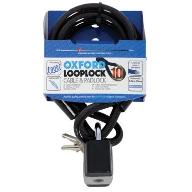 OXFORD LOOP CADEADO JUNIOR 1.8M X 10MM
