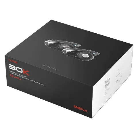 Intercomunicador Sena Intercom. 30K Duplo C Sistema Mesh Int. Hd Speaker